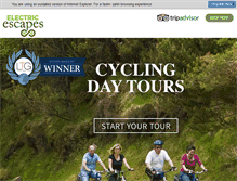 Tablet Screenshot of electricescapes.ie